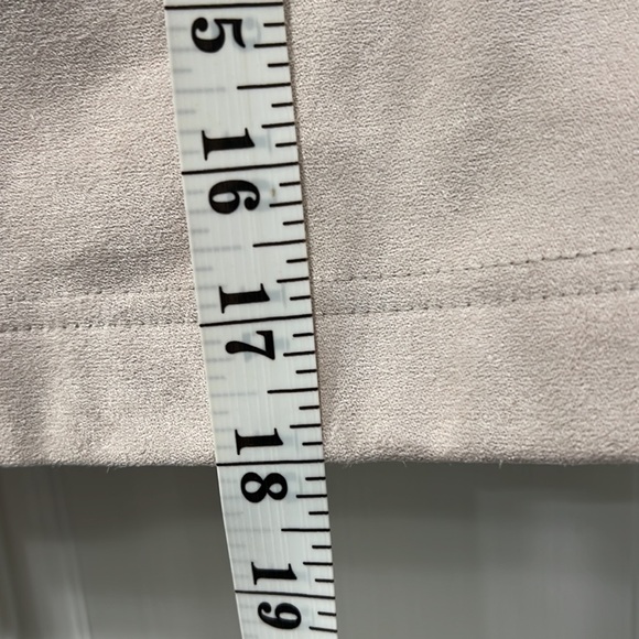 INC Faux Suede Skirt L - Picture 6 of 7